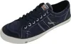 A single navy blue sneaker is shown against a white background. Voir les images du produit