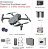 Skládací GPS dron s kamerou 4K a živým přenosem Full HD， Náhled obrázku produktu 6