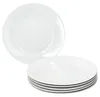 6x Tommy talerz obiadowy Ø24cm biała porcelana 6 osób duży Podgląd zdjęcia produktu 2