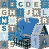 Spielwerk® 86-teilige Puzzlematte Baby Blau 3,3m² Produktbild-Vorschau 1