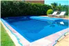 Krycí plachta na bazén Fun&Go Leaf Pool Blue (6 x 10 m) Náhled obrázku produktu 1