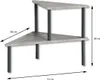Scaffale da cucina KESPER Scaffale da cucina ad angolo con Anteprima dell’immagine prodotto 5