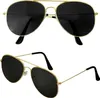 Pilotenbrille mit dunkeln Gläsern – Perfektes Accessoire Produktbild-Vorschau 1