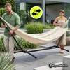 Garten-Hängematte mit Gestell, freistehend, Stahlgestell Produktbild-Vorschau 9