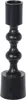 Candeliere verticale 16cm nero Anteprima dell’immagine prodotto 1