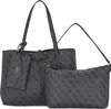 GUESS Dámská kabelka přes rameno Eco Brenton Coal Logo Náhled obrázku produktu 28