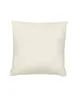 A plain, studio shot of a beige pillow on a white background. Produktbild-Vorschau
