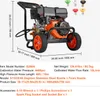A pressure washer with dimensions and specifications displayed. Produktbild-Vorschau
