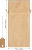 BRUBAKER Weinbeutel für Weihnachten - Einfarbig - 36 cm x Produktbild-Vorschau 4