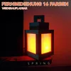LED Fackel Wandlampe,Pixelated Lantern Nachtlicht,16 Farben Produktbild-Vorschau 2