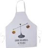 Mr. & Mrs. Panda Schürze Sternzeichen Waage - Weiß - Produktbild-Vorschau 1
