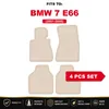 DURBAN Beige Velours-Fußmatten-Set für BMW 7 E66 Limousine Produktbild-Vorschau 17