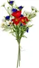 Blumenstrauß aus weißen Gänseblümchen mit Mohn 70 cm Produktbild-Vorschau 2