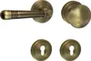 Türbeschlag 1702 Helena R WE-Links Messing brüniert Produktbild-Vorschau 1