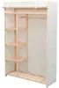 vidaXL Šatní skříň látka a borovice 110 x 40 x 170 cm Náhled obrázku produktu 7