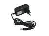 A black power adapter with a coiled cable and a connector plug, shown against a white background. Náhľad obrázku produktu