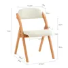 SoBuy Skládací židle dřevěná čalouněná sada 2 ergonomických Náhled obrázku produktu 3
