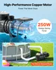 Pompa per piscina SucceBuy 250 W, pompa filtro con portata Anteprima dell’immagine prodotto 3
