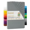 Lavea® Spannbettlaken 90x200cm - 100x200cm Maya Jersey, Produktbild-Vorschau 1
