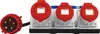 Baustromverteiler 2x16A 32A CEE 4x230V Mobilverteiler mit Produktbild-Vorschau 6