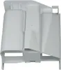 A white plastic part for a washing machine, likely a detergent dispenser. Produktbild-Vorschau
