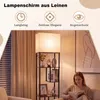 COSTWAY Vloerlamp met planken, 5 niveaus, 172 cm, moderne Productafbeelding-voorbeeld 4