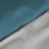 Pościel satynowa NOVA 180X200 70X80X2 srebrna + turkusowa Podgląd zdjęcia produktu 7