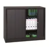 Gürkan Rollladenschrank schwarz 2 Fachböden 120,0 x 46,0 x Produktbild-Vorschau 2