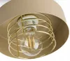 LUXOLAR - Wandlampe Beige Gold E27 60 W - Wandleuchte Innen Produktbild-Vorschau 2