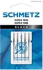 SCHMETZ Black Super-Fein-Nadeln | 130/705 H-SU XS 70/10 Produktbild-Vorschau 1