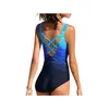Costume da bagno LASCANA, colore blu con stampa, taglia 46, Anteprima dell’immagine prodotto 9