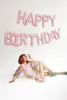 Ghirlanda di palloncini Happy Birthday 340x35cm Lettering Anteprima dell’immagine prodotto 2