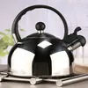 Flötenkessel - Edelstahl - Kunststoffgriff - H: 22cm - 2,5 Liter Produktbild-Vorschau