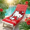 Hello Kitty Kinder Mikrofaser Strandtuch Handtuch Badetuch Produktbild-Vorschau 4