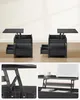 Two lift-top coffee tables side-by-side, with close-up insets showing the lifting mechanism and a laptop on the raised surface. Náhled obrázku produktu