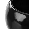 Vaso da fiori rotondo nero Altezza 16 cm Fioriera con Anteprima dell’immagine prodotto 7