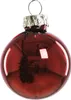 TrendLine Weihnachtskugeln aus Glas Ø 3,5 cm ochsenblut 16 Produktbild-Vorschau 2