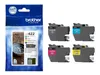 Brother LC422 Multipack - 4er-Pack - Schwarz, Gelb, Cyan, Produktbild-Vorschau 1