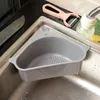 1 Stück Waschbecken Filterablage Dreieck-Lagerregal Seiher Produktbild-Vorschau 1