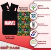 Marvel Logo Bettwäsche schwarz Linon / Renforcé Produktbild-Vorschau 3
