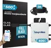 SUNNIVA® 500W Balkonkraftwerk BIFAZIAL FULLBLACK komplett Produktbild-Vorschau 1