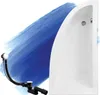 BADLAND Eckbadewanne Badewanne Praktika RECHTS 140x70 mit Produktbild-Vorschau 1
