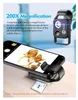 A smartphone with a microscope attachment is shown, with a magnified image of an insect on the screen. Produktbild-Vorschau