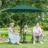 Yaheetech Parasol ogrodowy z korbą, średnica 269 cm, Podgląd zdjęcia produktu 2