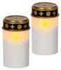 Star Trading LED Grablicht 2er Set | Flackernde Grabkerzen Produktbild-Vorschau 1