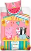 Carbotex Bavlněné povlečení 140x200 Peppa Pig modrá Náhled obrázku produktu 1