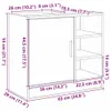 vidaXL Koupelnová skříňka Artisan dub 63 x 29 x 55 cm Náhled obrázku produktu 8