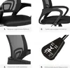 tectake® Bürostuhl Marius ergonomische Form mit Produktbild-Vorschau 3