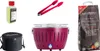 LotusGrill S Small Kompakt Starter-Set Pflaumenlila Produktbild-Vorschau 1