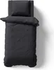2-tlg Premium Damast Bettwäsche 135x200 + 80x80 cm mit YKK Produktbild-Vorschau 3